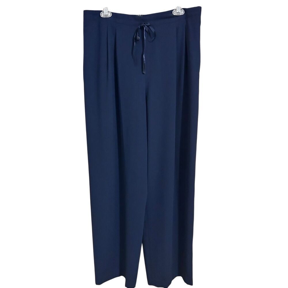 Villager Liz Claiborne Company Career Officer Navy Dress Pants Sz 16 NWT